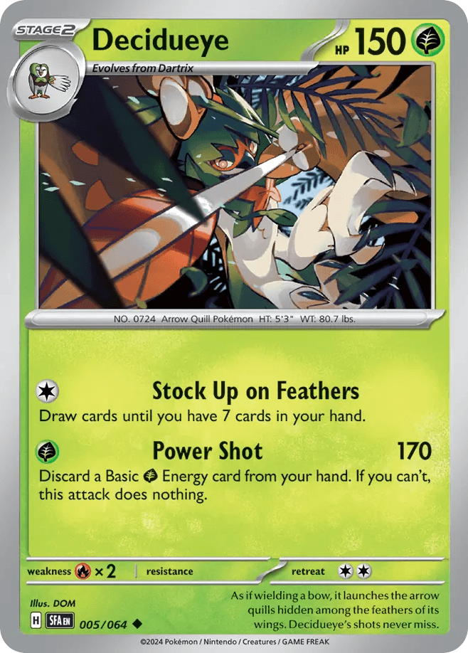 Decidueye [Reverse Holo]