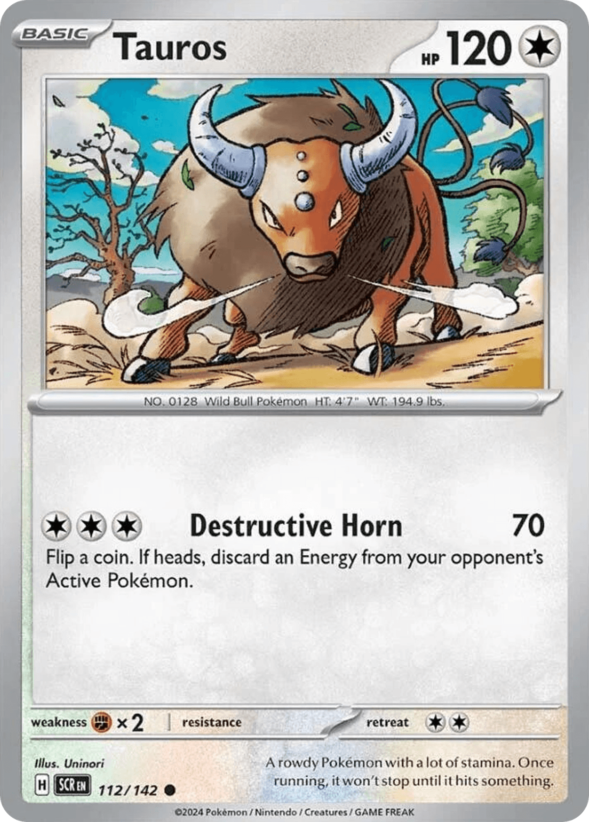Tauros [Reverse Holo]