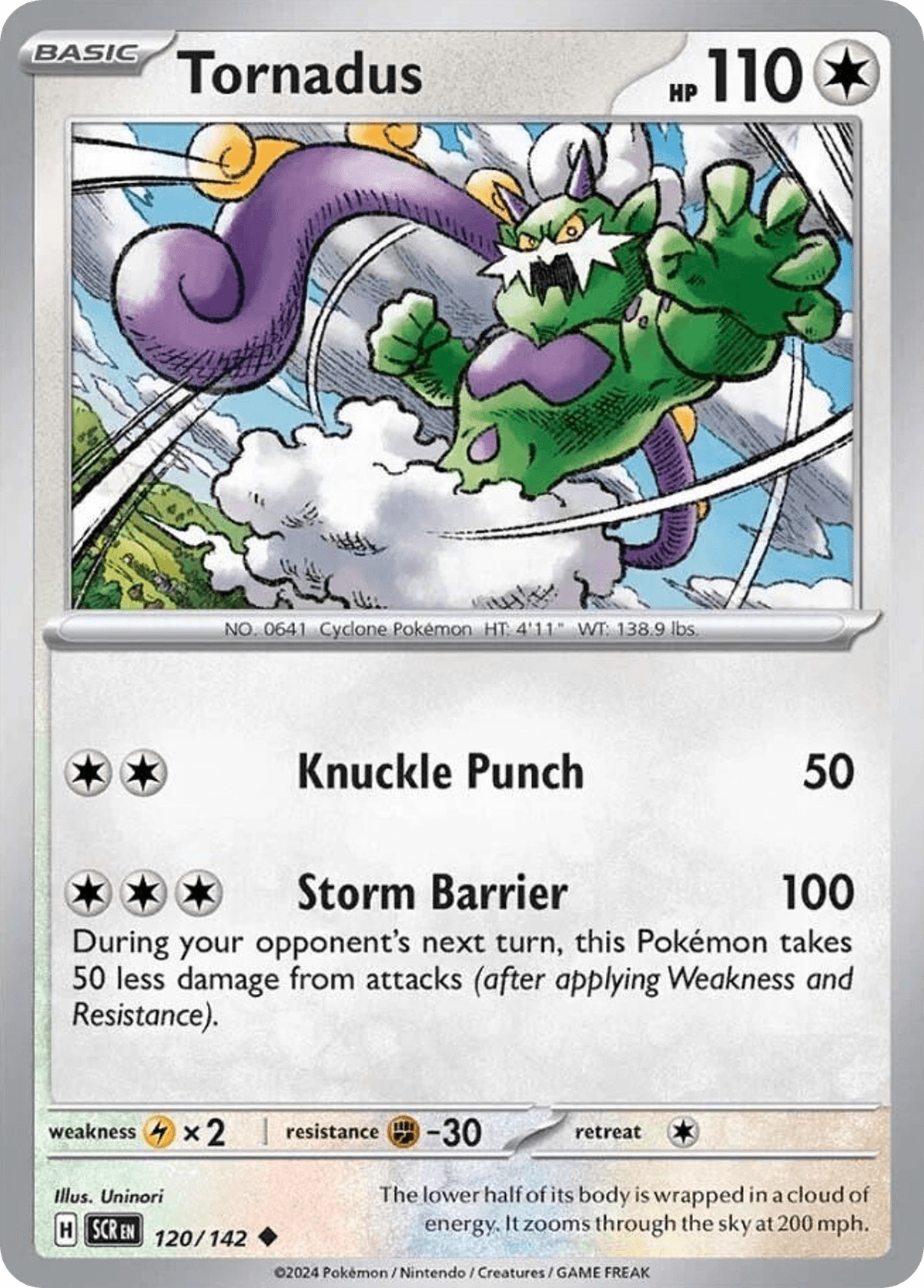 Tornadus [Reverse Holo]