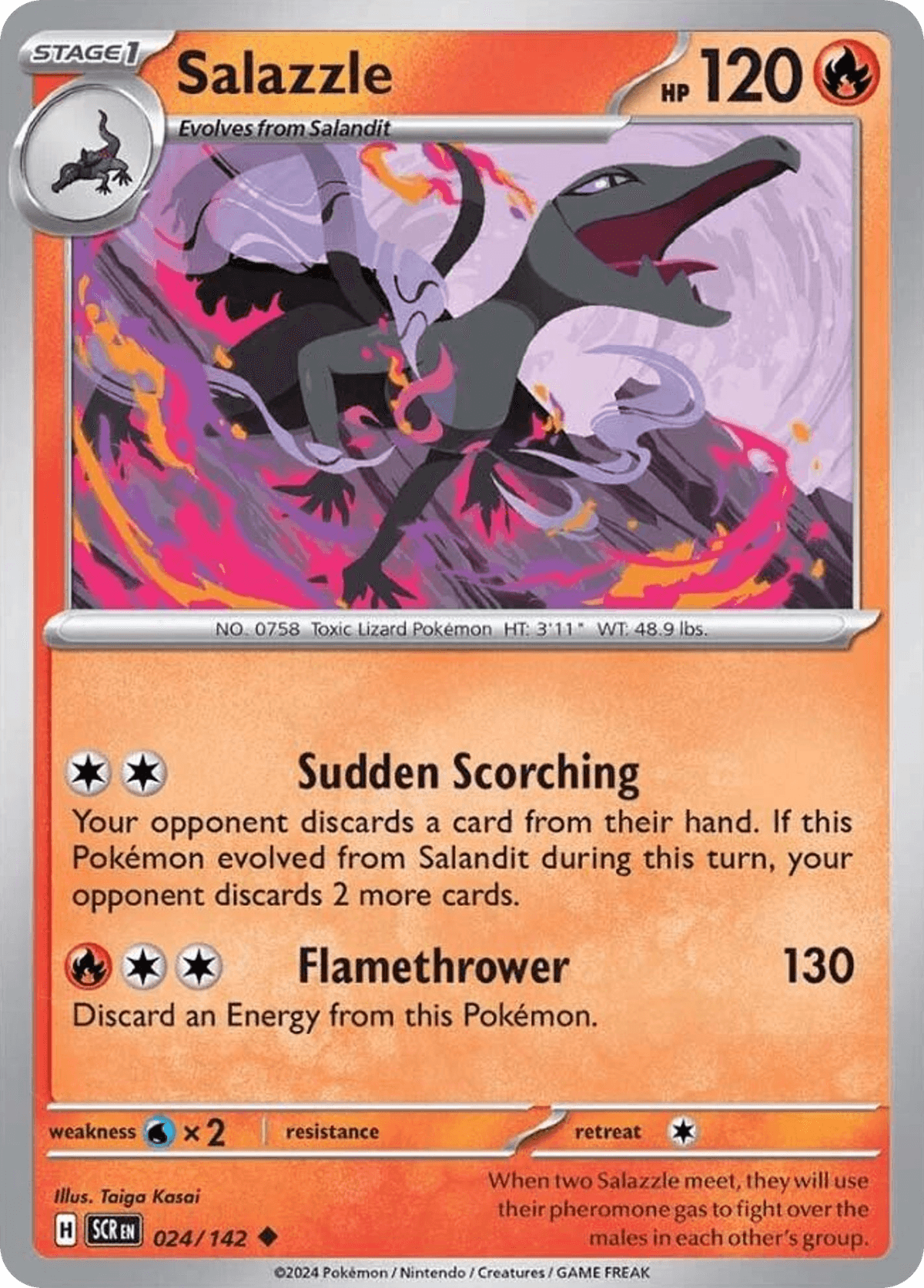 Salazzle [Reverse Holo]