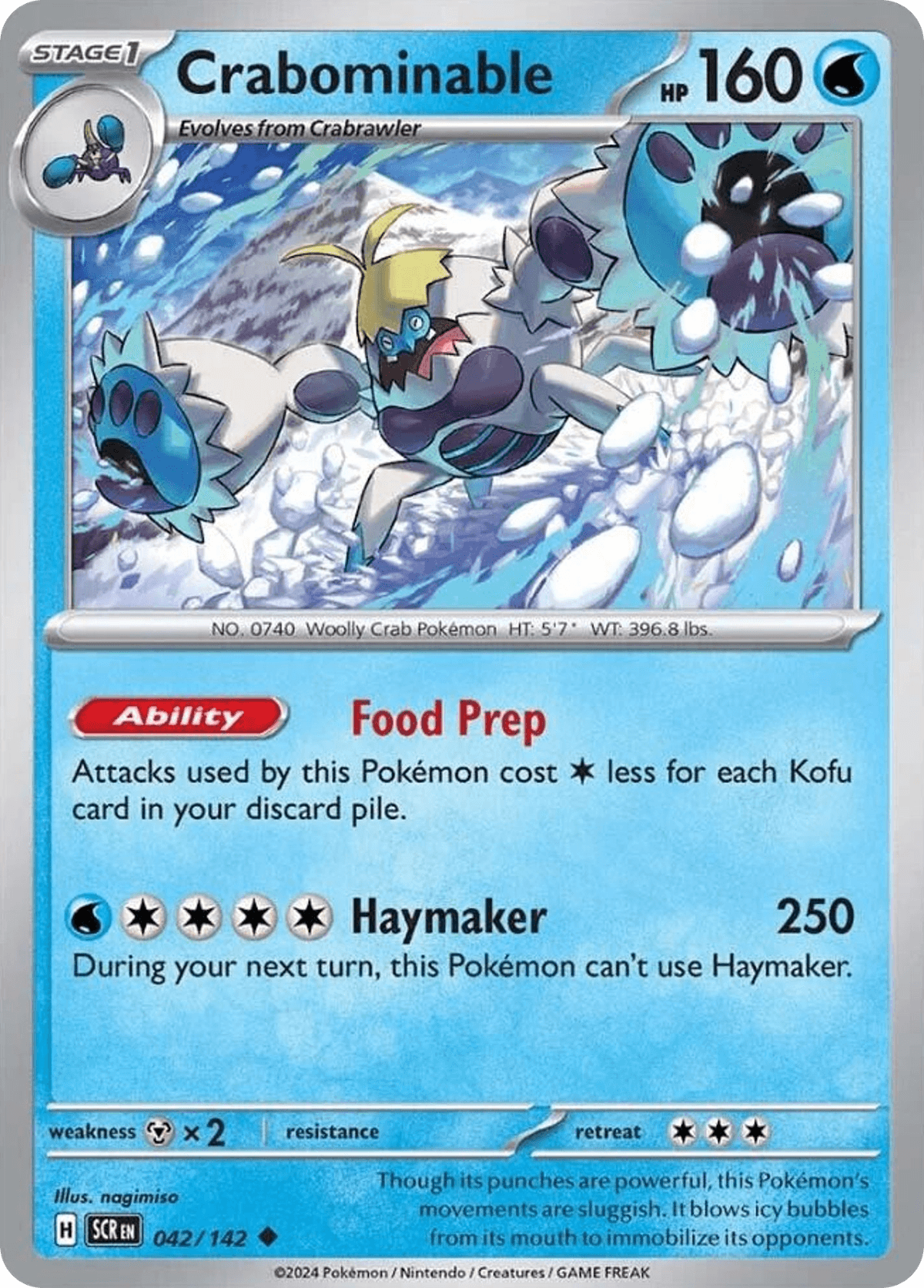 Crabominable [Reverse Holo]