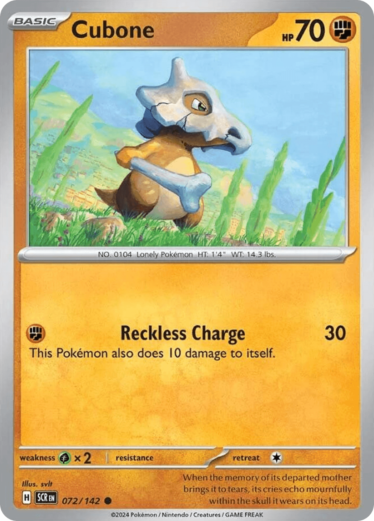 Cubone [Reverse Holo]