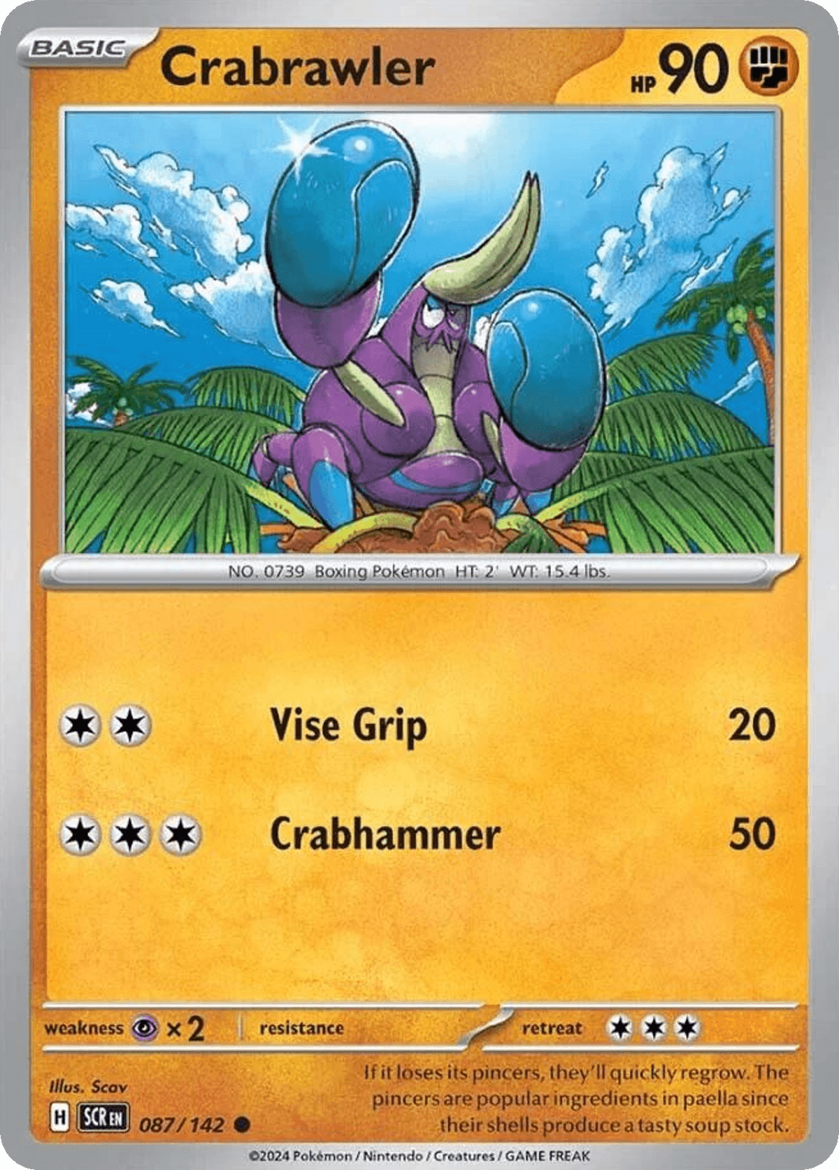 Crabrawler [Reverse Holo]
