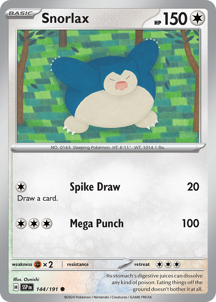 Snorlax [Reverse Holo]
