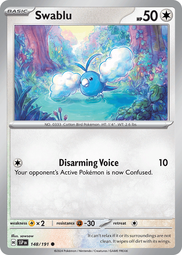 Swablu [Reverse Holo]