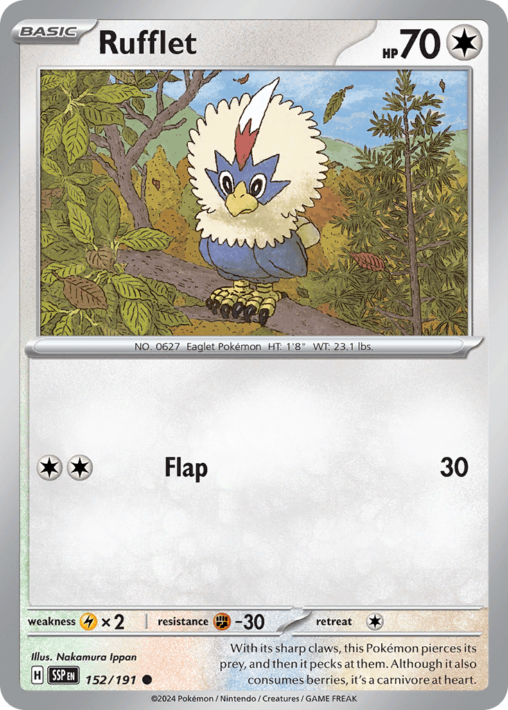Rufflet [Reverse Holo]