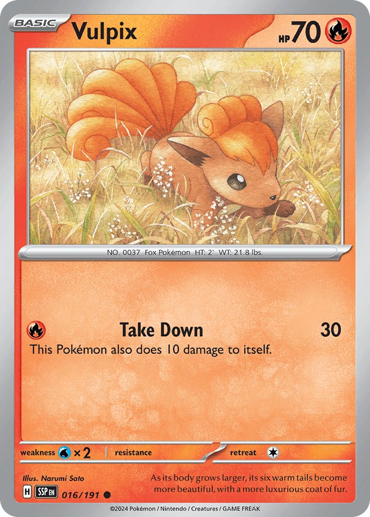 Vulpix [Reverse Holo]