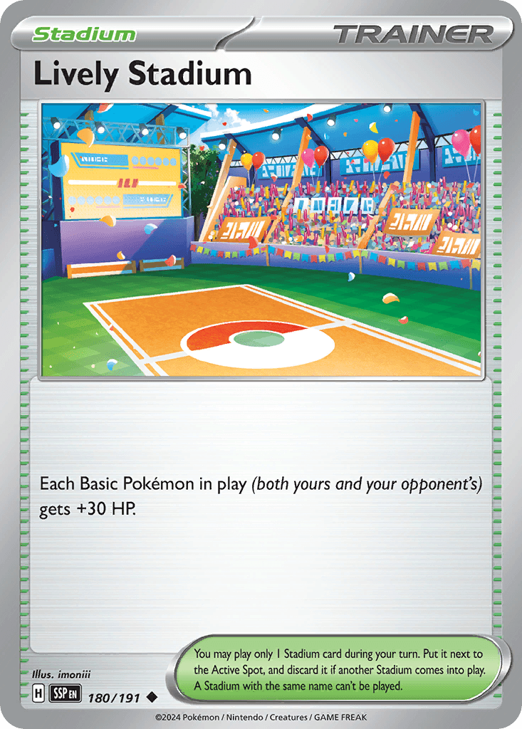 Lively Stadium [Reverse Holo]