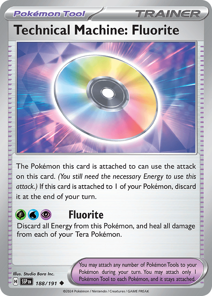 Technical Machine: Fluorite [Reverse Holo]
