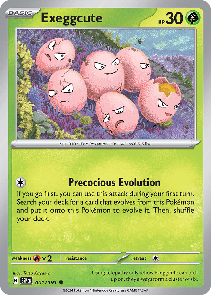 Exeggcute [Reverse Holo]