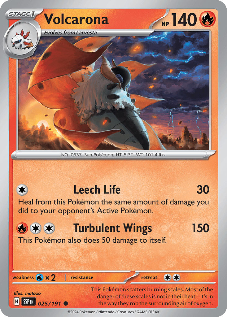Volcarona [Reverse Holo]