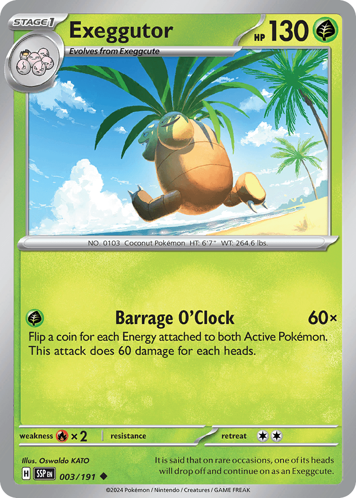 Exeggutor [Reverse Holo]