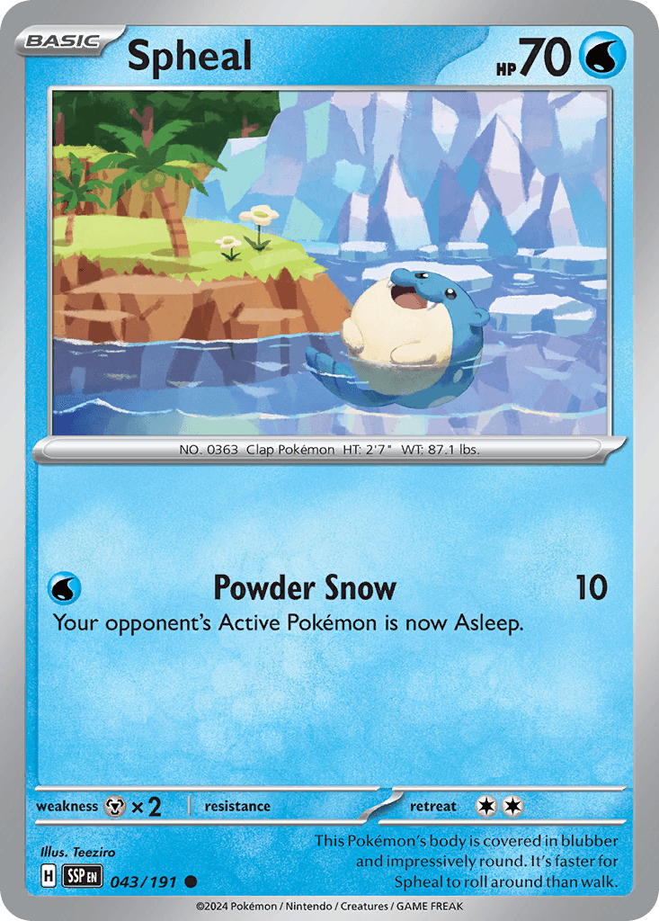 Spheal [Reverse Holo]