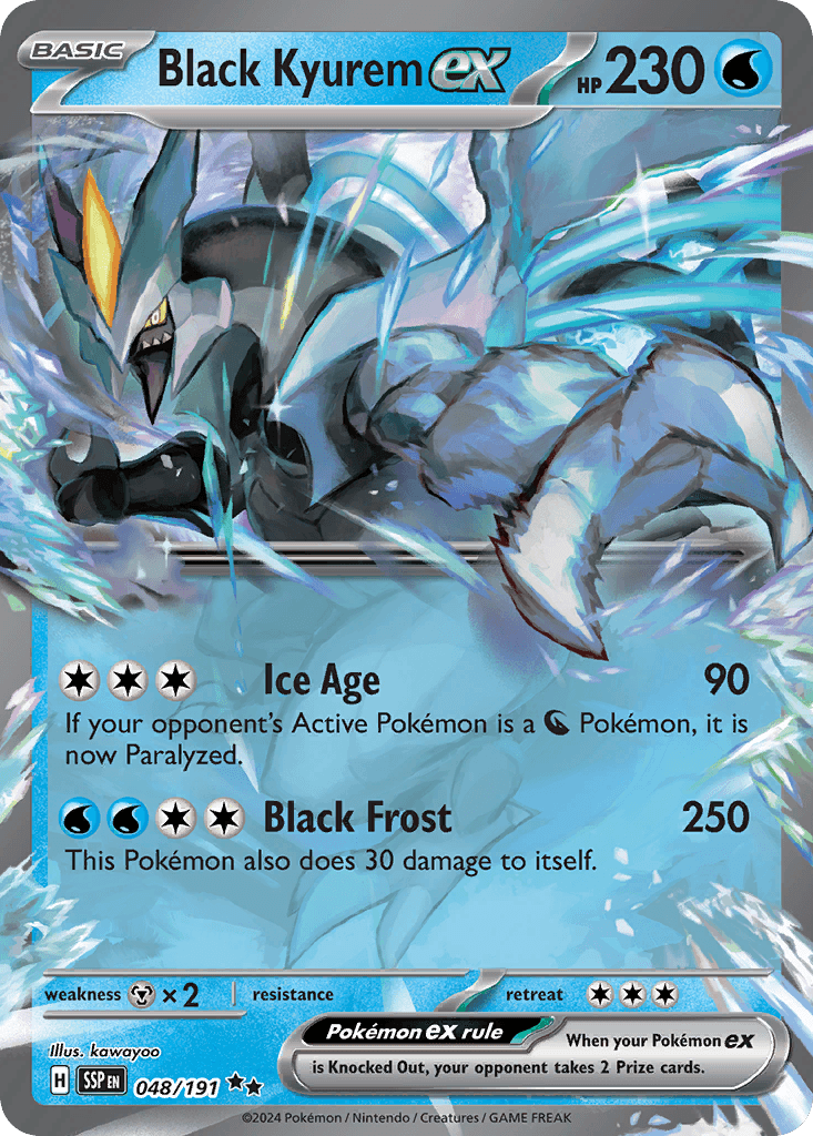 Black Kyurem ex [Jumbo]