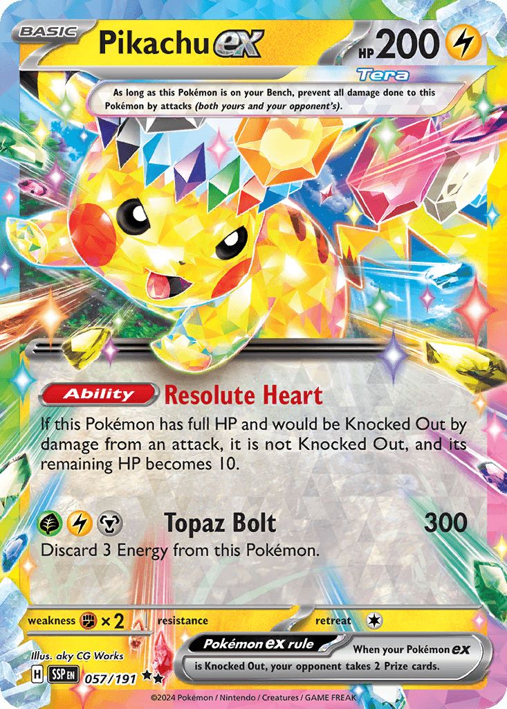 Pikachu ex [Prize Pack]