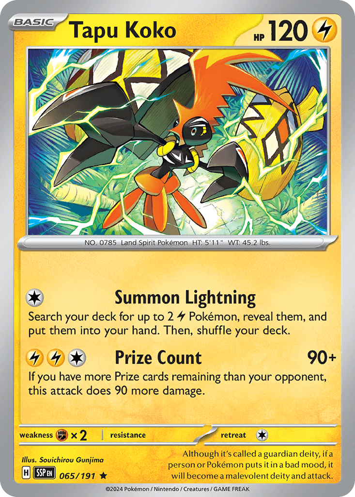 Tapu Koko [Prize Pack]