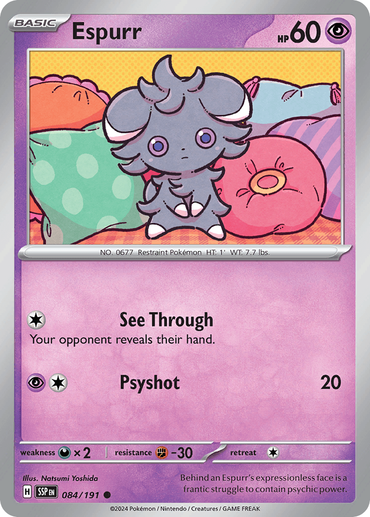 Espurr [Reverse Holo]