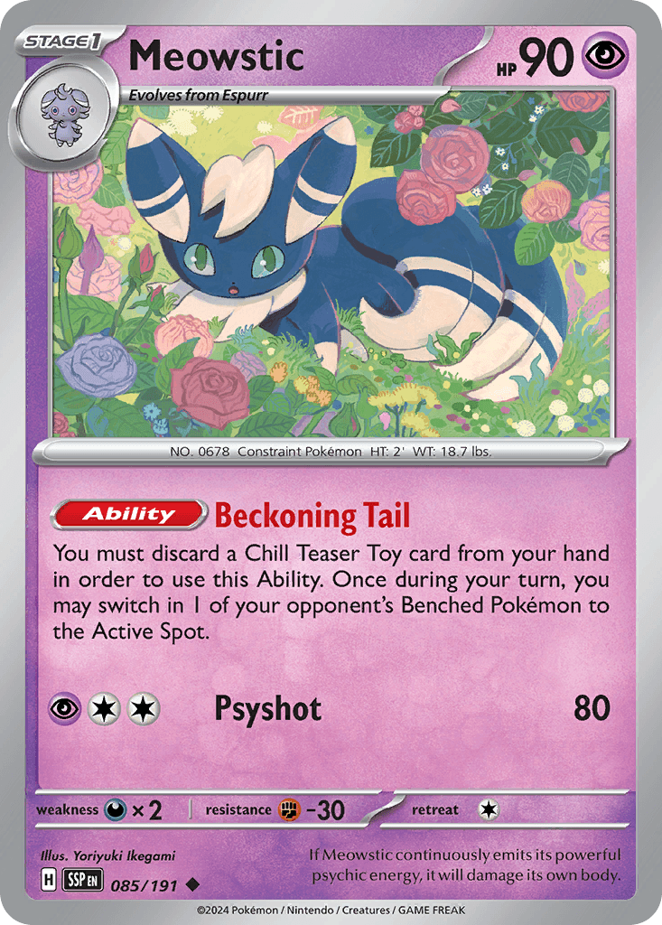 Meowstic [Reverse Holo]