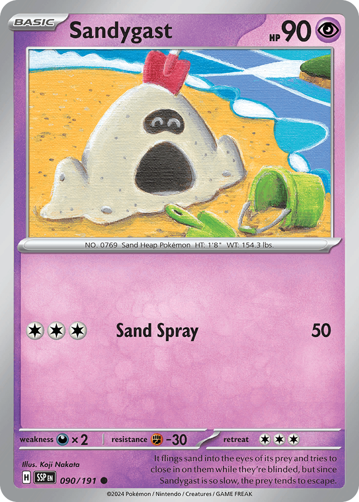Sandygast [Reverse Holo]