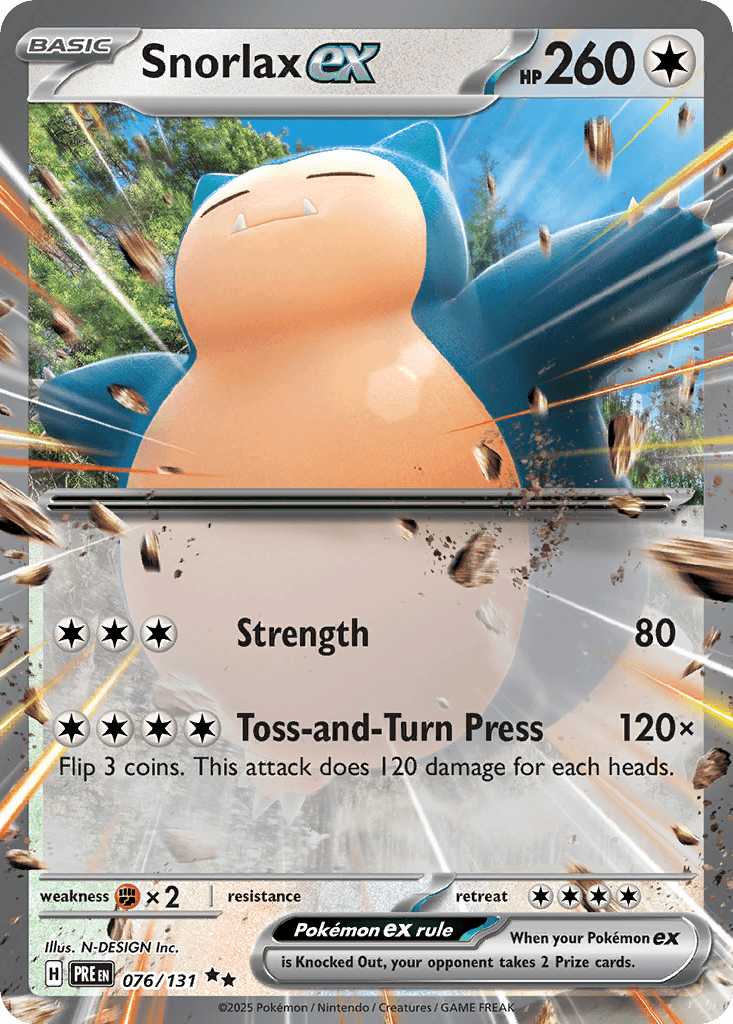 Snorlax ex [Jumbo]