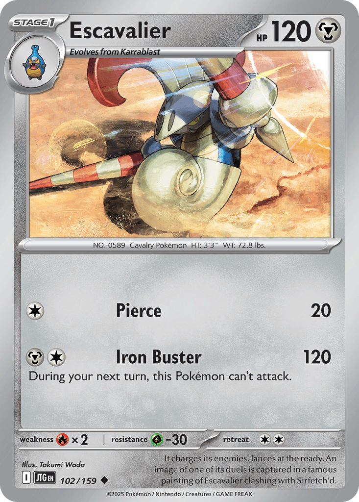 Escavalier [Reverse Holo]