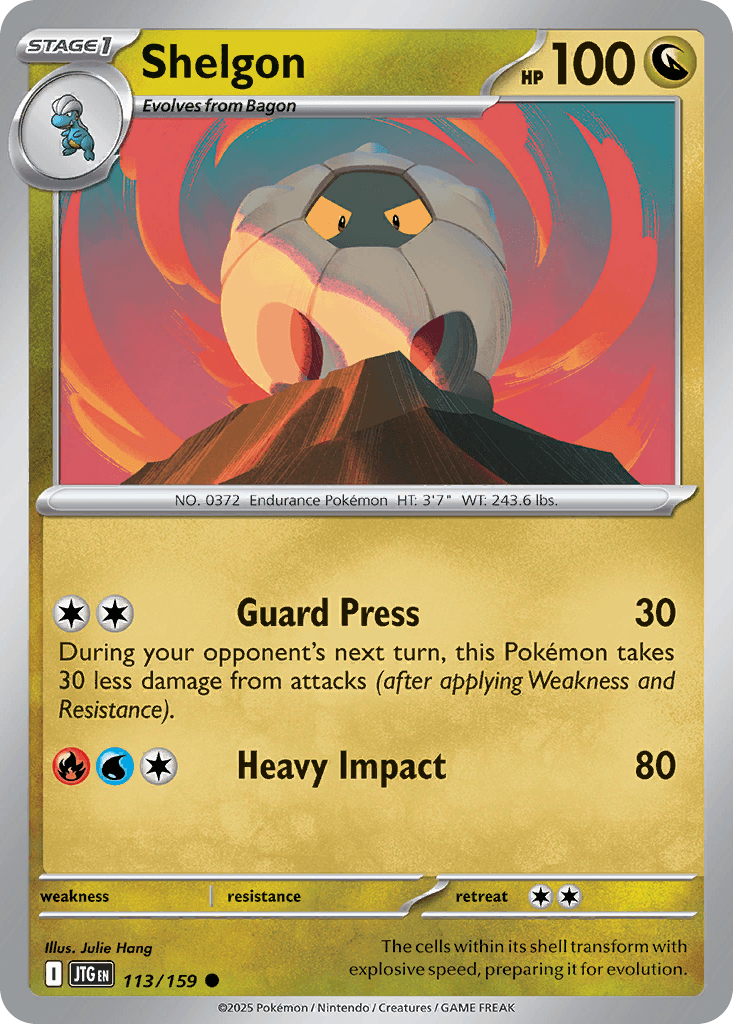 Shelgon [Reverse Holo]