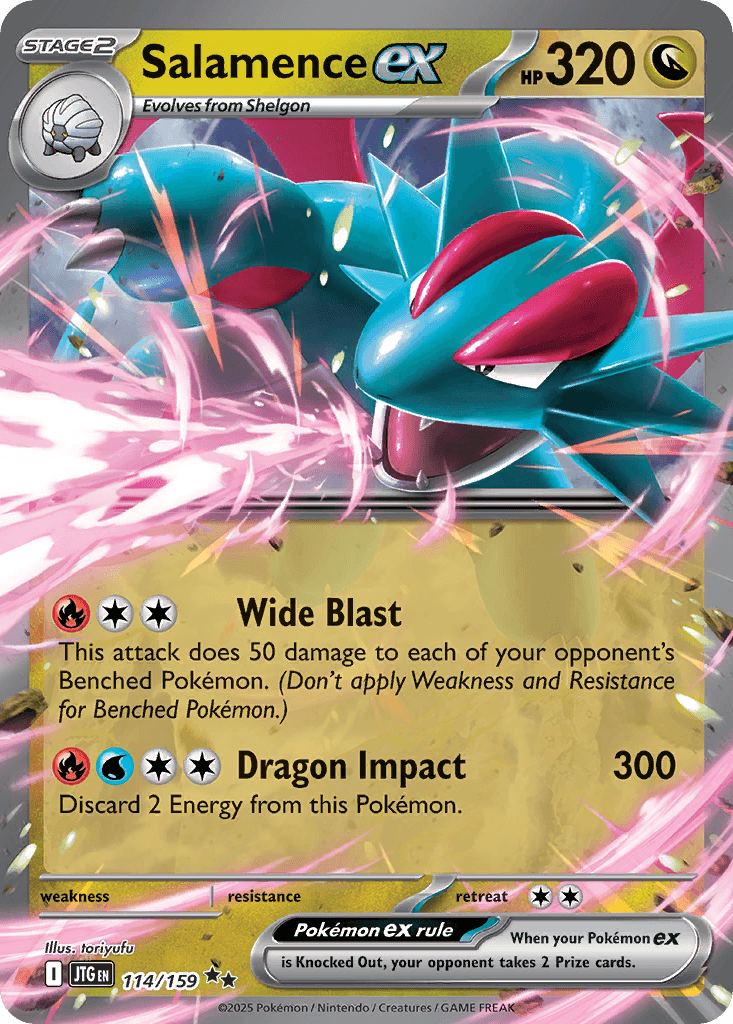 Salamence ex [Stamped]