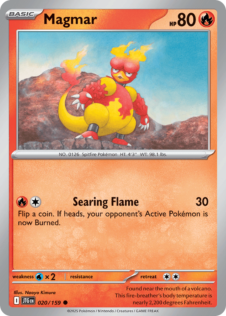 Magmar [Reverse Holo]