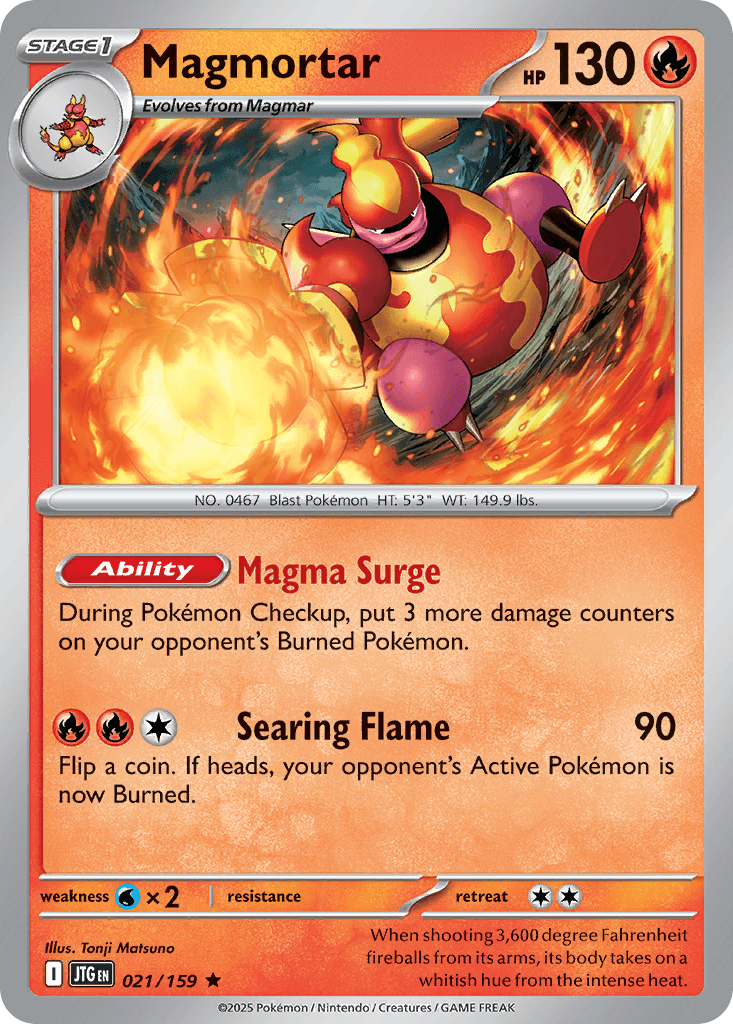 Magmortar [Reverse Holo]