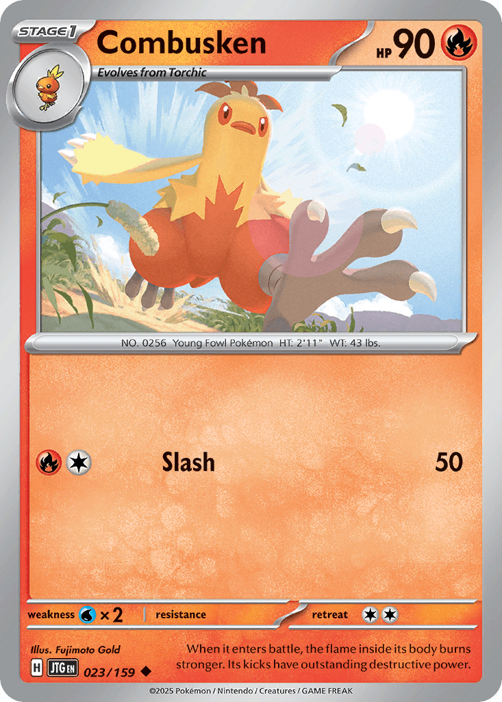 Combusken [Reverse Holo]