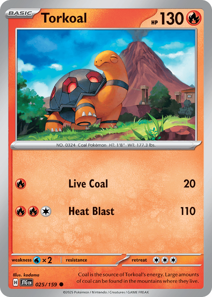 Torkoal [Reverse Holo]