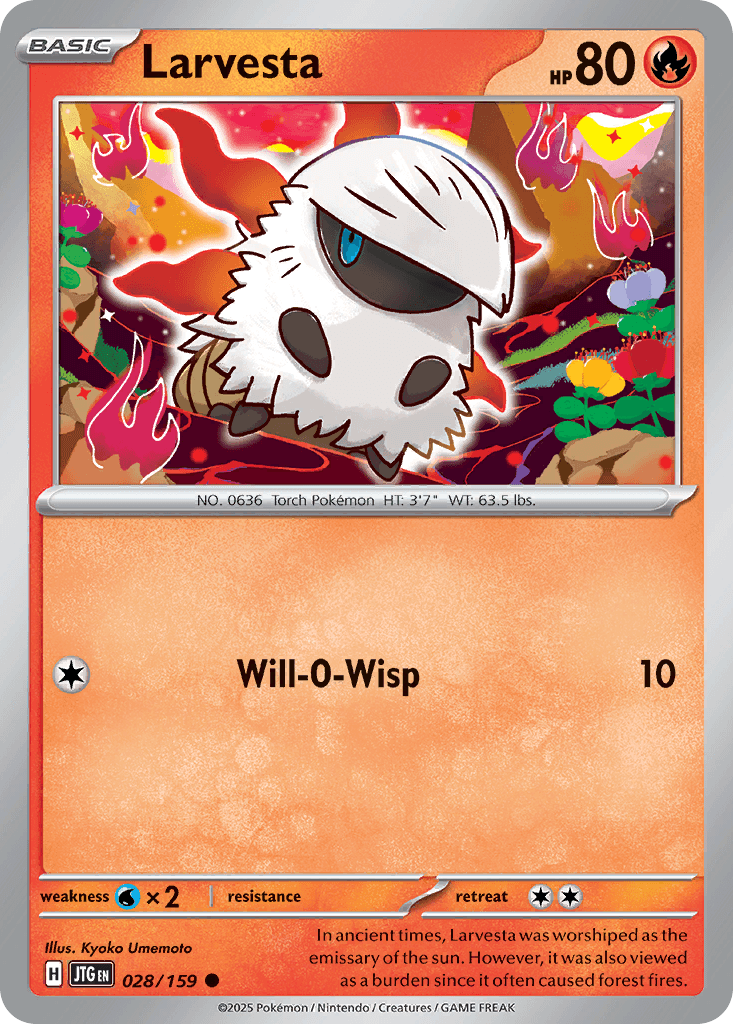 Larvesta [Reverse Holo]