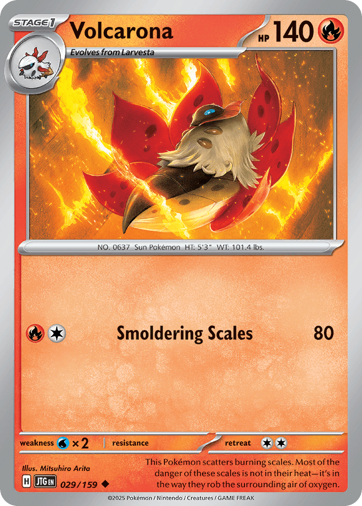 Volcarona [Reverse Holo]