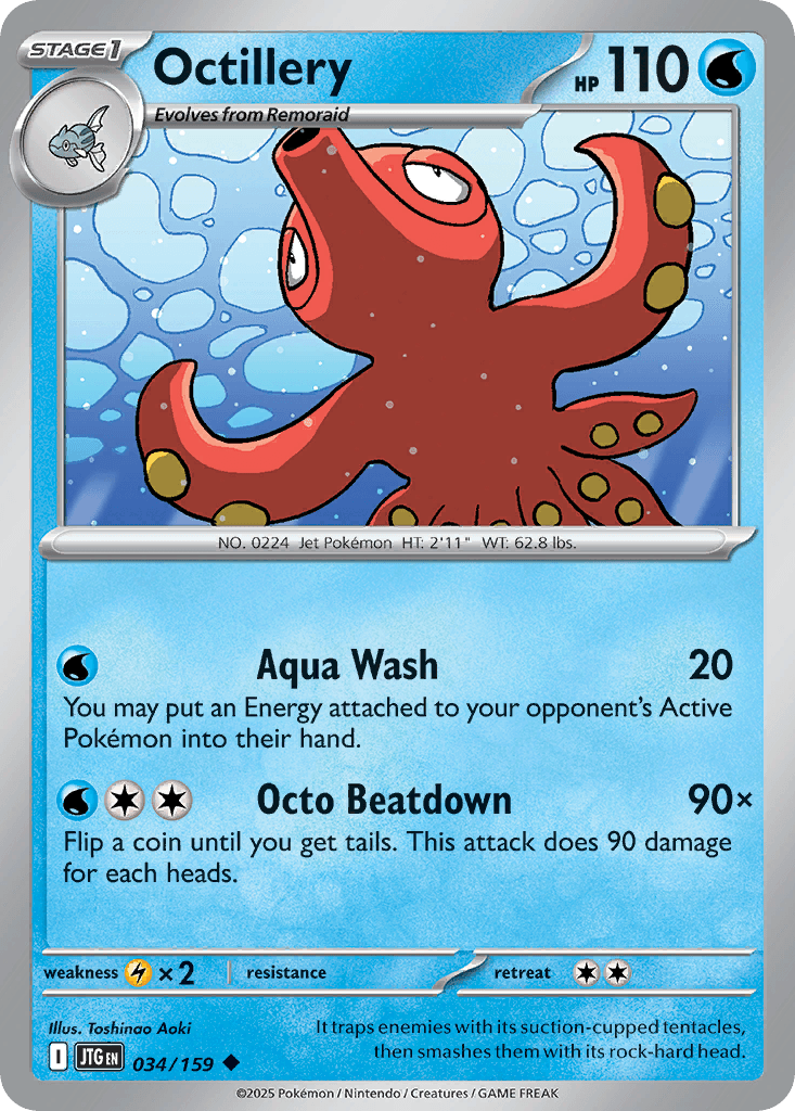 Octillery [Reverse Holo]