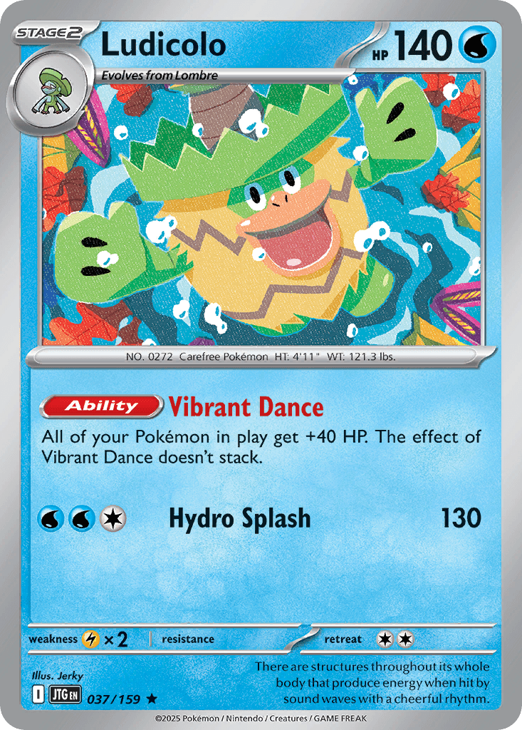 Ludicolo [Reverse Holo]