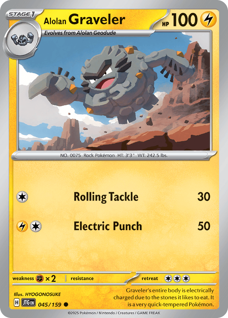Alolan Graveler [Reverse Holo]