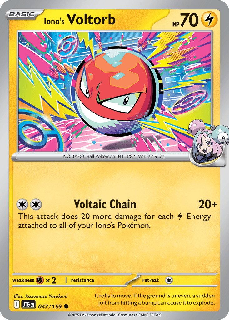 Iono's Voltorb [Prize Pack]