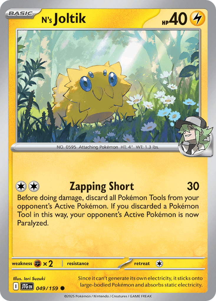 N's Joltik [Reverse Holo]