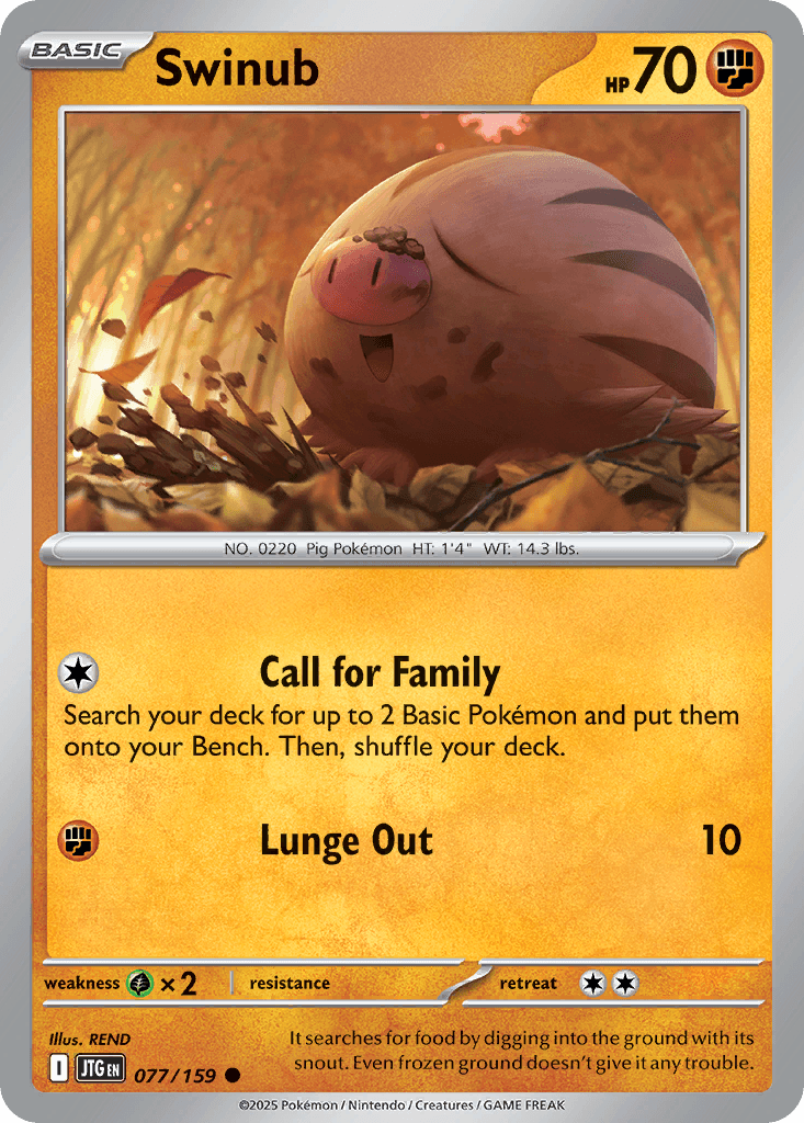 Swinub [Reverse Holo]