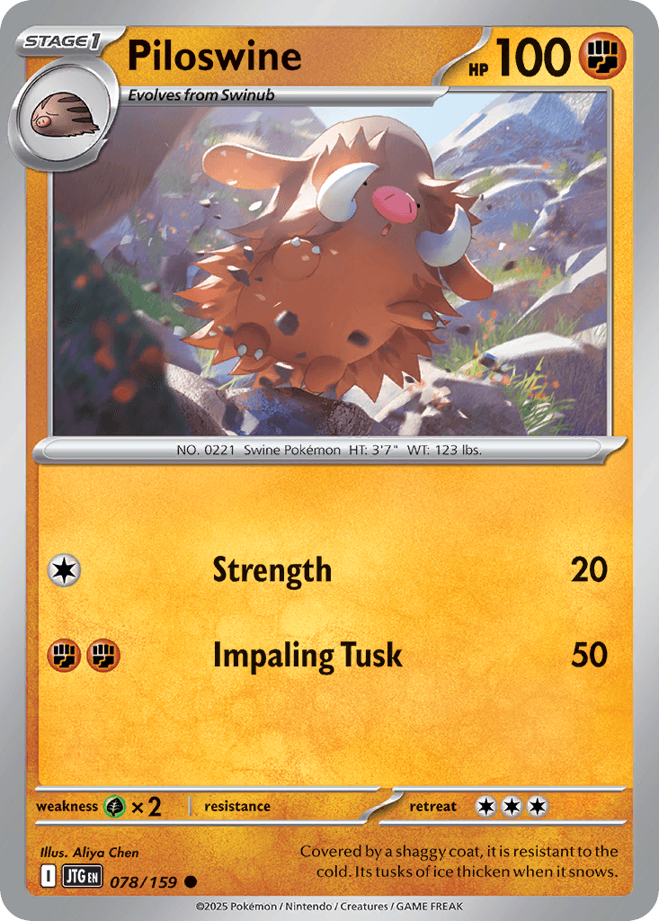 Piloswine [Reverse Holo]