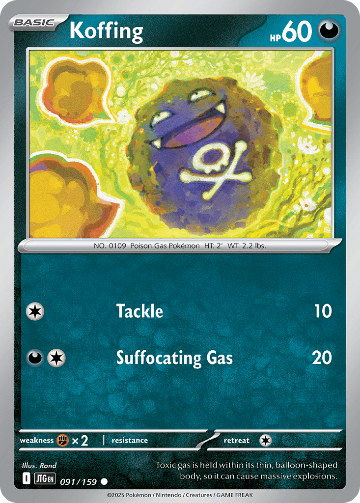 Koffing [Reverse Holo]