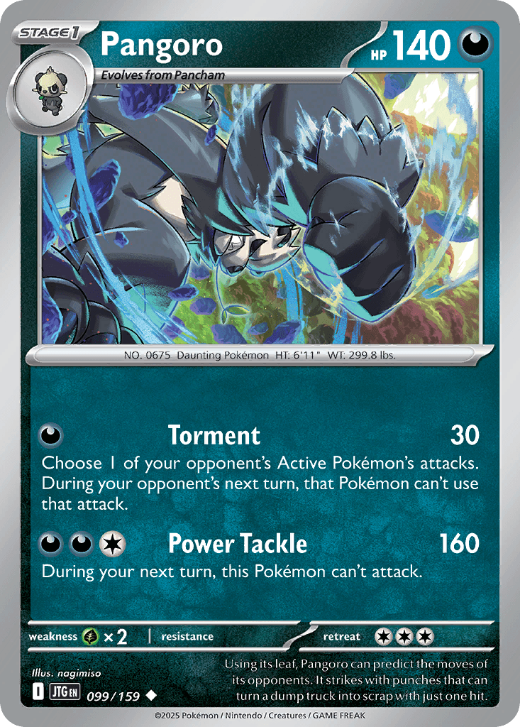 Pangoro [Reverse Holo]