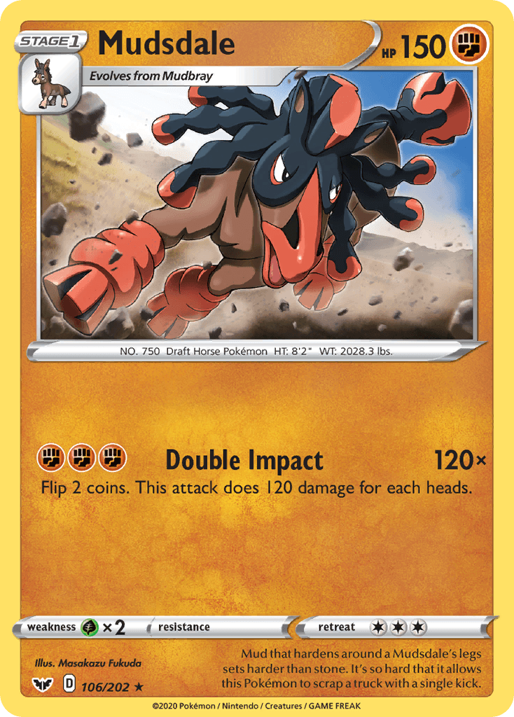 Mudsdale [Reverse Holo]