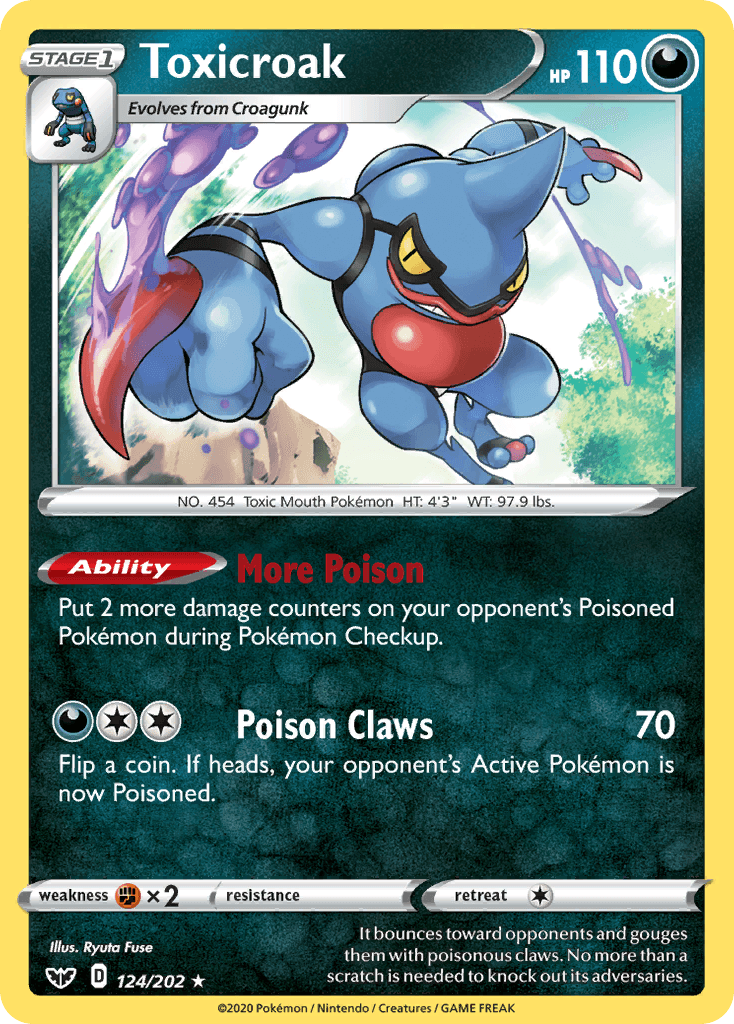 Toxicroak [Reverse Holo]