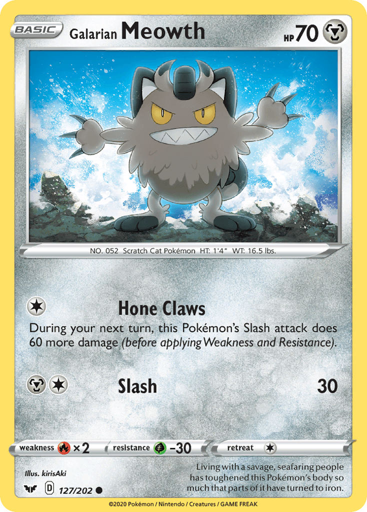 Galarian Meowth [Reverse Holo]