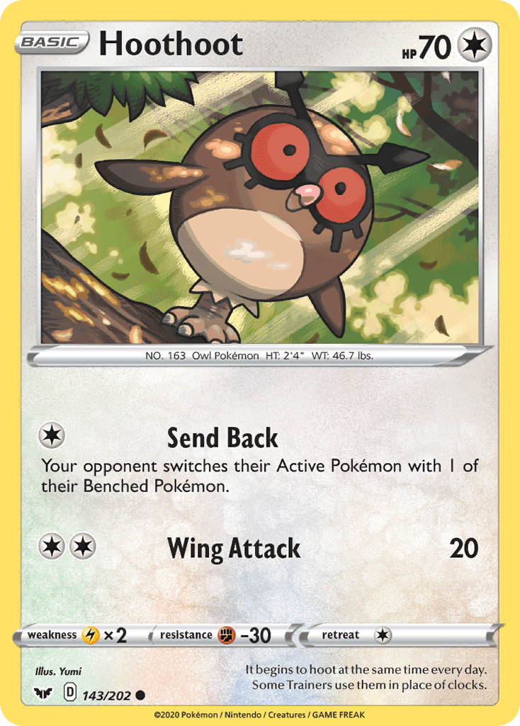 Hoothoot [Reverse Holo]