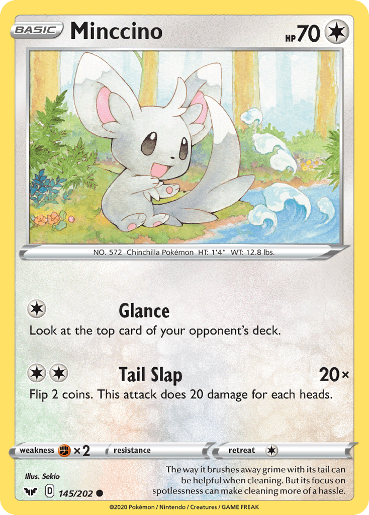 Minccino [Reverse Holo]