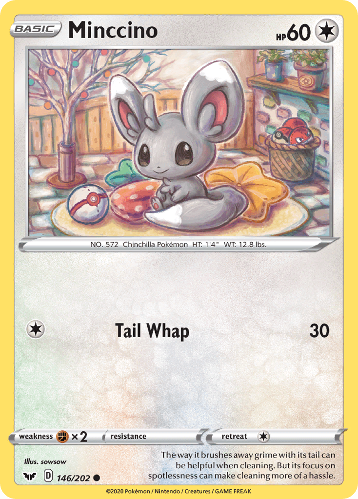 Minccino [Reverse Holo]