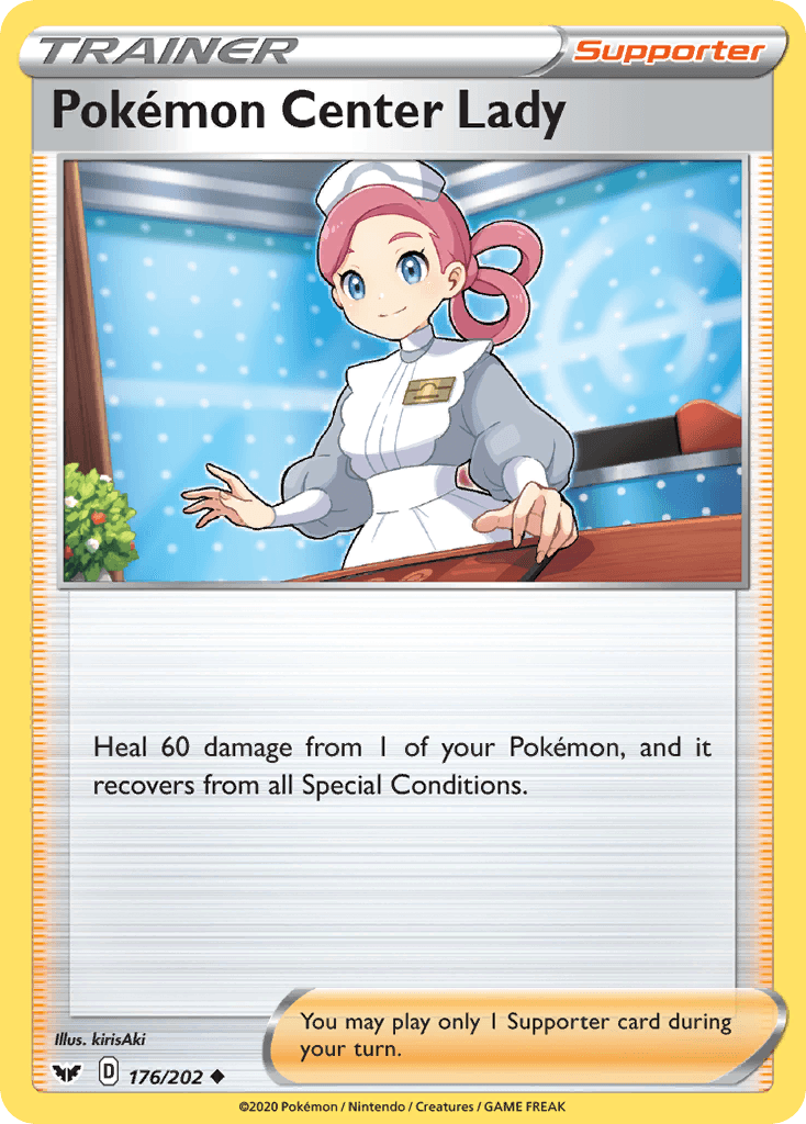 Pokémon Center Lady [Reverse Holo]