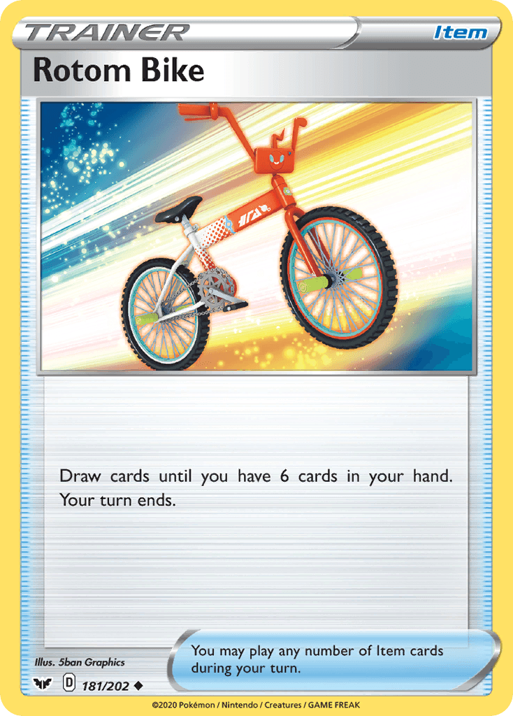 Rotom Bike [Reverse Holo]